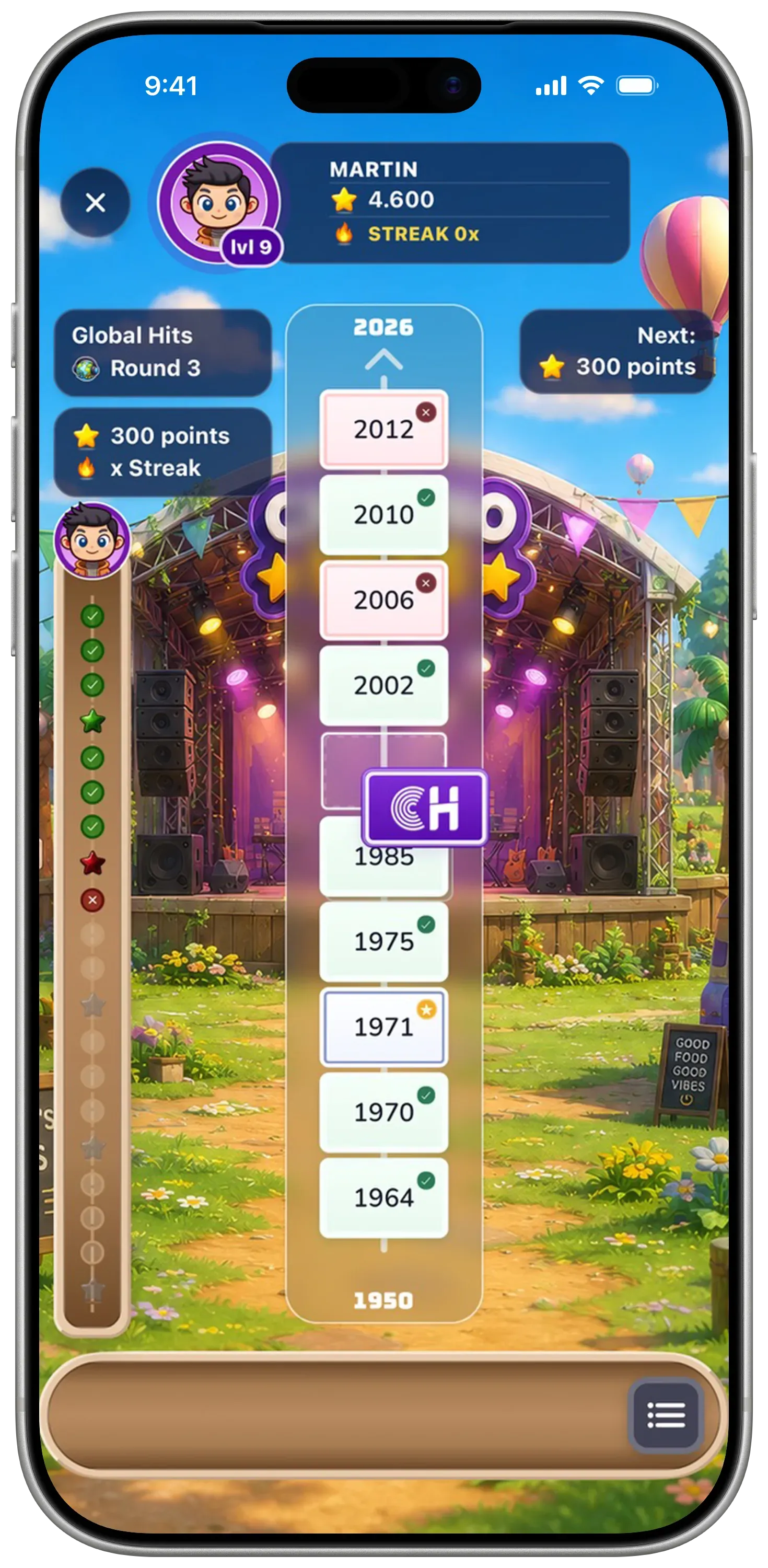 ChronoHits gameplay